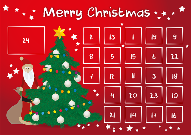 Countdown Tage bis Weihnachten