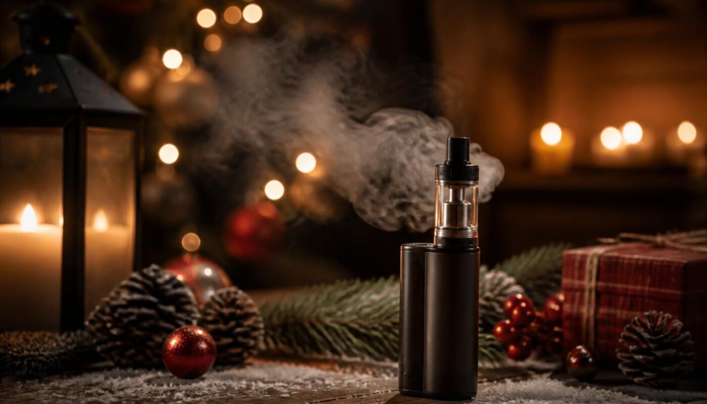Dampfende Weihnachten: E-Shishas im Festtags-CheckDampfende Weihnachten: E-Shishas im Festtags-Check