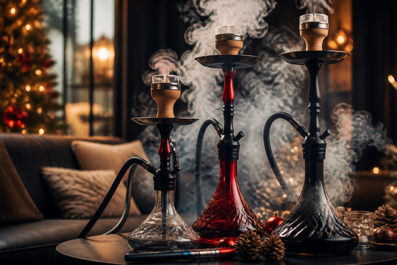 Dampfende Weihnachten: E-Shishas im Festtags-Check